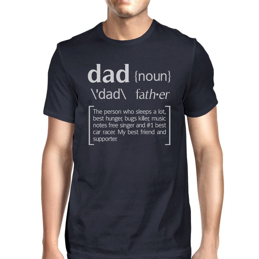 Dad Noun Navy Graphic T-shirt